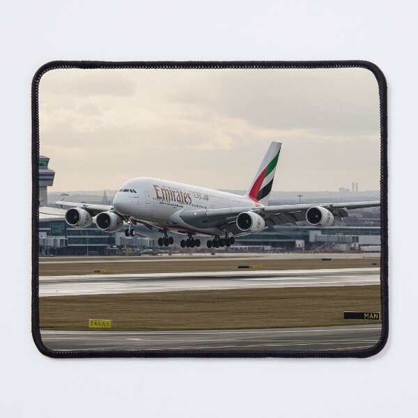 Item preview, Emirates Airbus A380 Graceful Landing designed and sold by Skyframe Aviation.