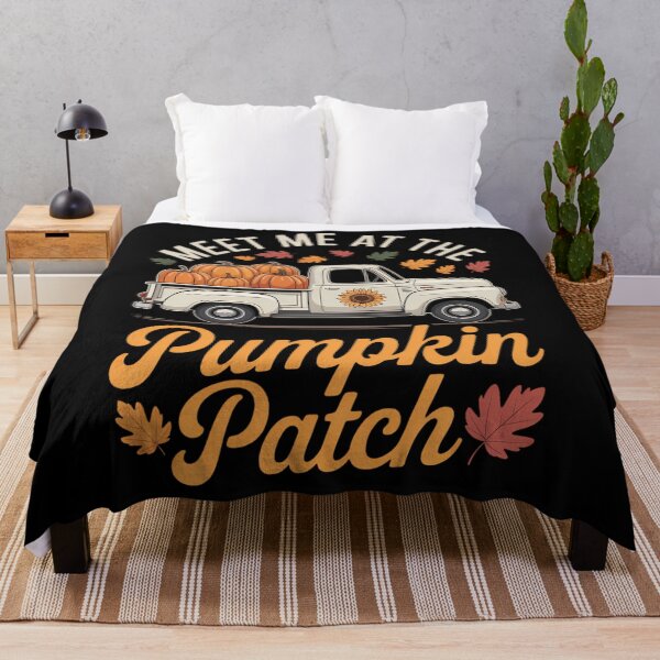 Item preview, Meet Me At The Pumpkin Patch Fall Halloween designed and sold by PunkNation-Arts.