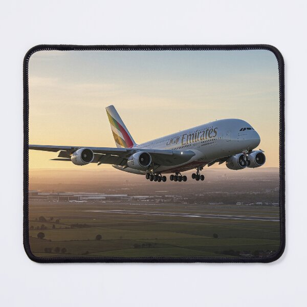 Item preview, Emirates Airbus A380 Graceful Landing designed and sold by Skyframe Aviation.
