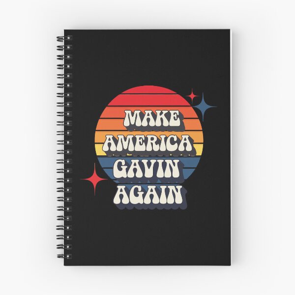 Item preview, Make America Gavin Again - Retro Sunset  designed and sold by GTOxyz117.