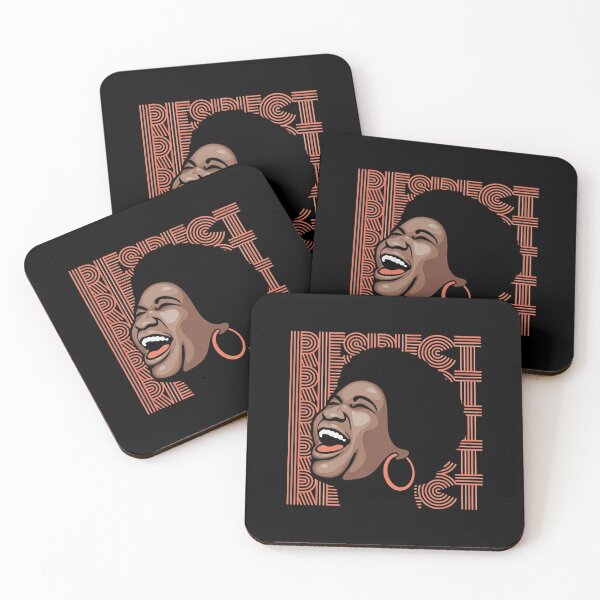 Item preview, Aretha Franklin - Aretha Respect Hoops designed and sold by xamiueiux.