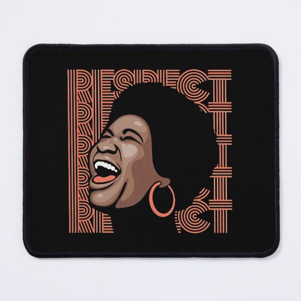 Item preview, Aretha Franklin - Aretha Respect Hoops designed and sold by xamiueiux.