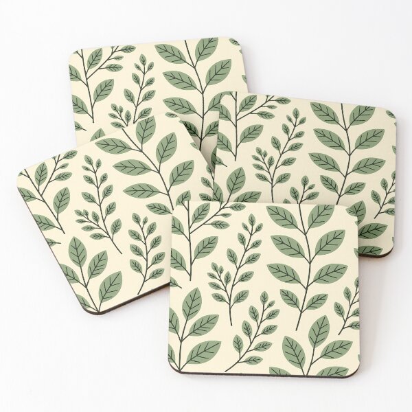 Item preview, Light Green Theme, Botanical Leaves, Minimalist Modern Stylize, light green background, Repeated Texture Pattern (image size 8320x12480) designed and sold by Digital-Davinci.