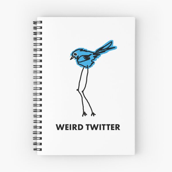 Item preview, Weird Twitter – Long-Legged Bird Design designed and sold by SleekLineSketches.