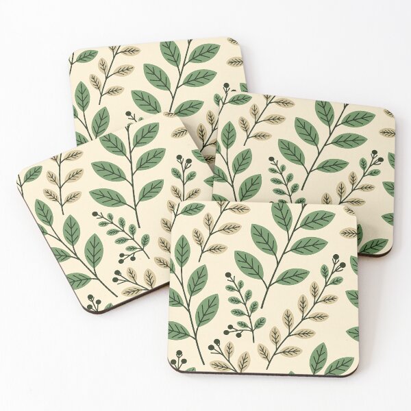 Item preview, Light Green Theme, Botanical Leaves, Minimalist Modern Stylize, light green background, Repeated Texture Pattern (image size 8320x12480) designed and sold by Digital-Davinci.