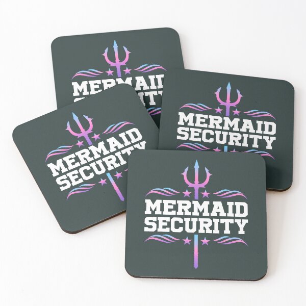 Item preview, Mermaid Security Tees 	s 	 Swimmer Dad Merdad Trident 		 designed and sold by kmgkbodsksb98.