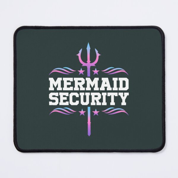 Item preview, Mermaid Security Tees 	s 	 Swimmer Dad Merdad Trident 		 designed and sold by kmgkbodsksb98.