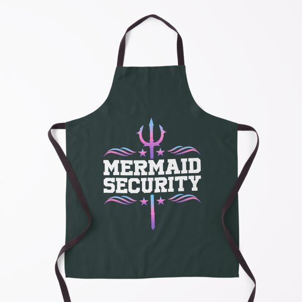 Item preview, Mermaid Security Tees 	s 	 Swimmer Dad Merdad Trident 		 designed and sold by kmgkbodsksb98.