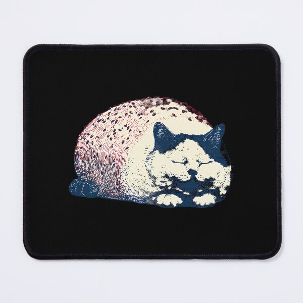 Item preview,  Cat Loaf Cozy Pen And Ink Illustration designed and sold by Braedeneest.