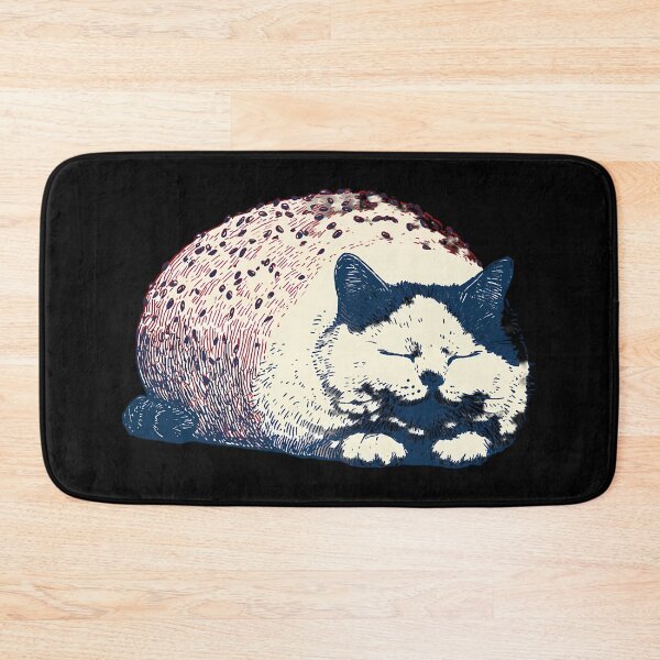 Item preview,  Cat Loaf Cozy Pen And Ink Illustration designed and sold by Braedeneest.