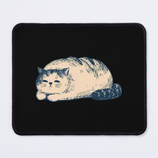 Item preview,  Cat Loaf Illustration Vintage Ink Sketch designed and sold by Braedeneest.
