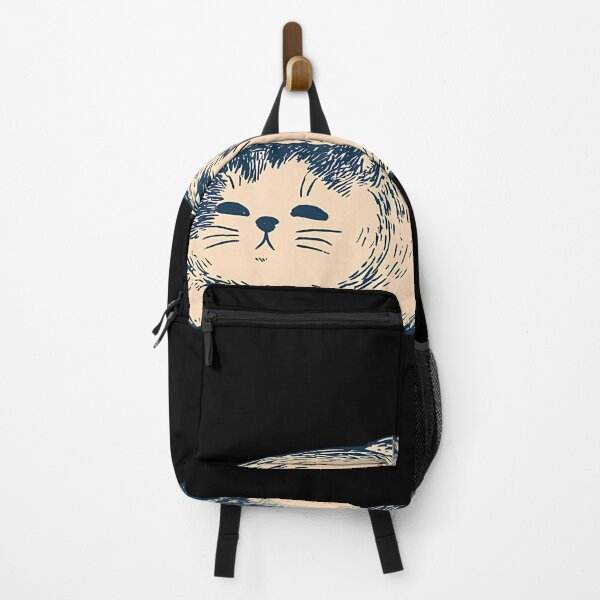 Item preview,  Cat Loaf Illustration Vintage Ink Sketch designed and sold by Braedeneest.