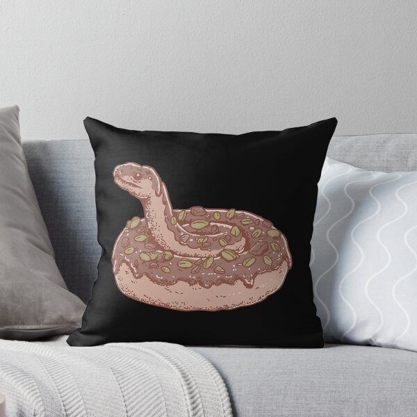 Item preview,   Dubai Chocolate Donut Snake Whimsical Pistachio Topped Illustration designed and sold by Braedeneest.