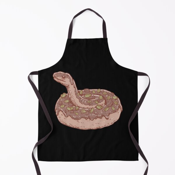 Item preview,   Dubai Chocolate Donut Snake Whimsical Pistachio Topped Illustration designed and sold by Braedeneest.