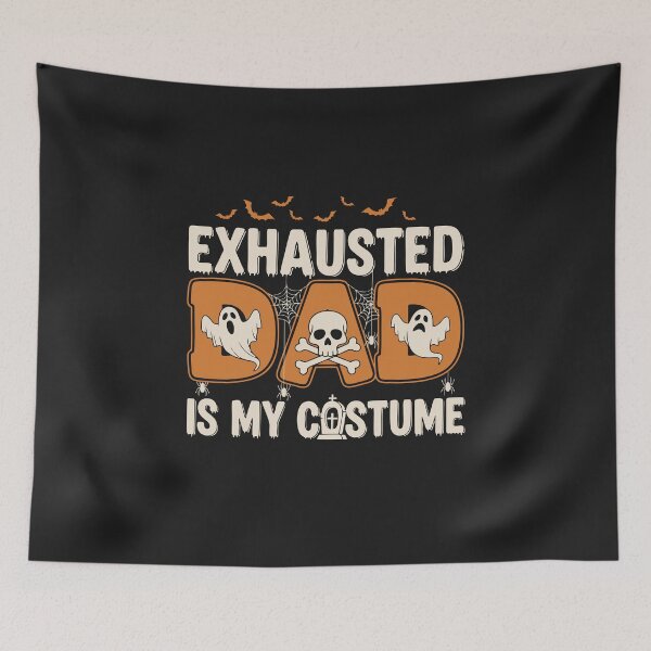 Item preview, Exhausted Dad Halloween Costume Funny Tired Father Joke  designed and sold by alenaz.
