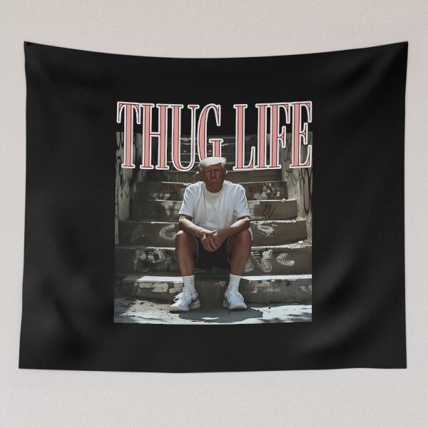 Item preview, Thug Life Trump  designed and sold by Jasonvoorhees21.