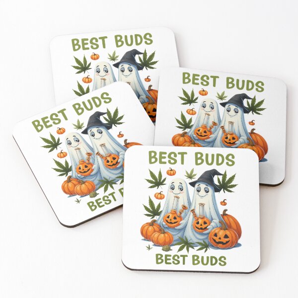 Item preview, Marijuana Best Buds Ghost 420 Weed Cannabis Halloween designed and sold by PunkNation-Arts.