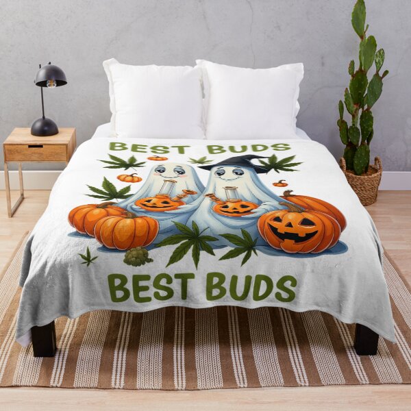 Item preview, Marijuana Best Buds Ghost 420 Weed Cannabis Halloween designed and sold by PunkNation-Arts.
