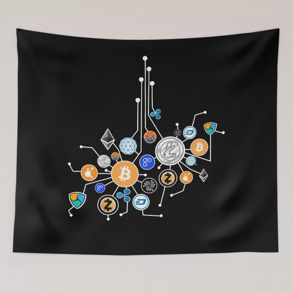 Item preview, Cryptocurrency Network designed and sold by AsierPosada5.