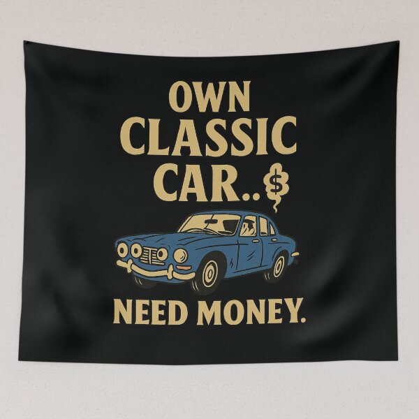 Item preview, The Perennial Problem for Classic Car Owners designed and sold by Cars with Character.
