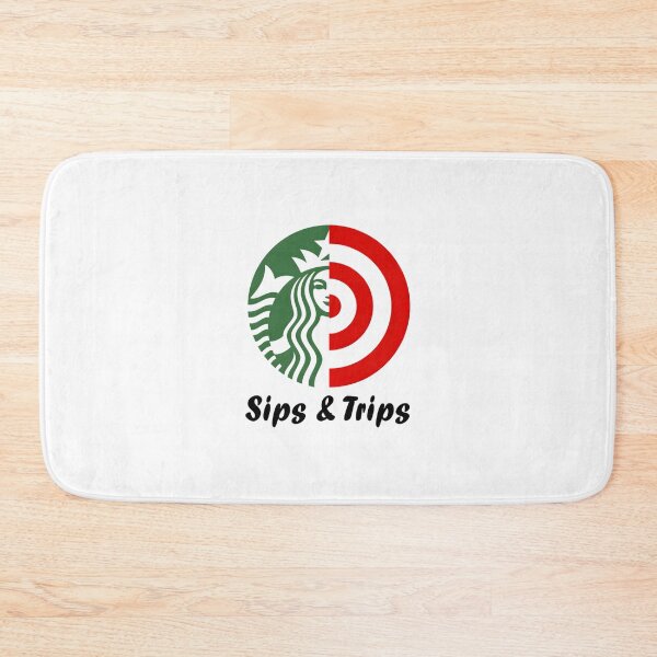 Item preview, Sips And Trips, Coffee, Travel, Funny.  Classic 		 designed and sold by pmlqltapuk28.
