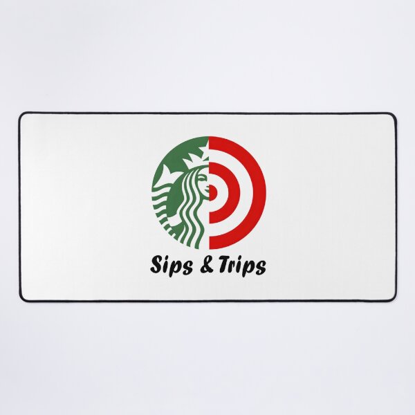 Item preview, Sips And Trips, Coffee, Travel, Funny.  Classic 		 designed and sold by pmlqltapuk28.