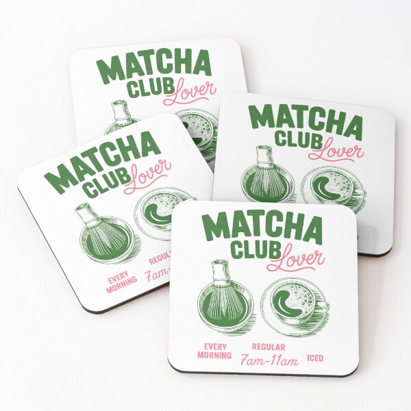 Item preview, Matcha Club Regular or Ice Green Tea Matcha Latte designed and sold by PunkNation-Arts.