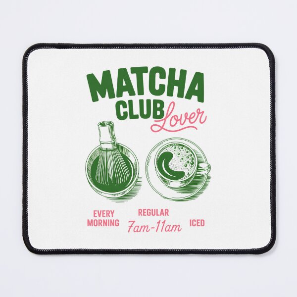 Item preview, Matcha Club Regular or Ice Green Tea Matcha Latte designed and sold by PunkNation-Arts.