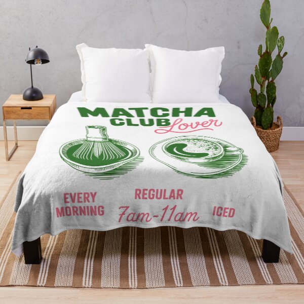 Item preview, Matcha Club Regular or Ice Green Tea Matcha Latte designed and sold by PunkNation-Arts.