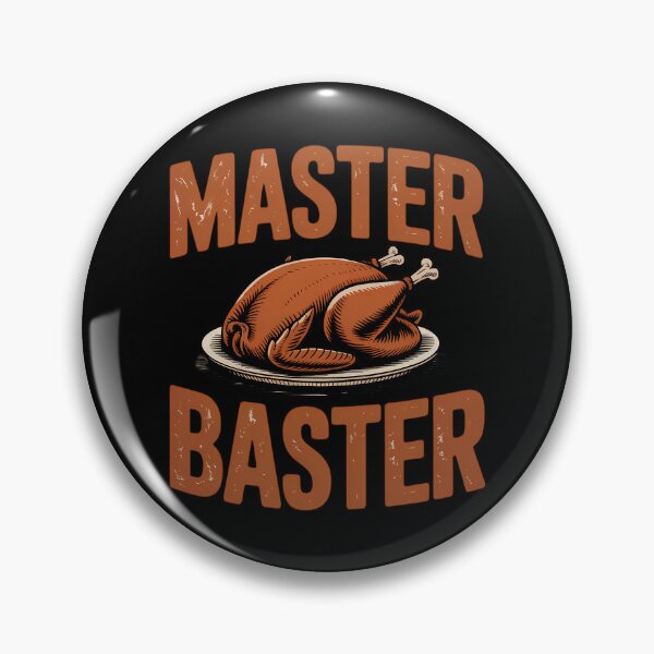 Item preview, Master Baster Turkey Print Happy Thanksgiving Day designed and sold by PunkNation-Arts.