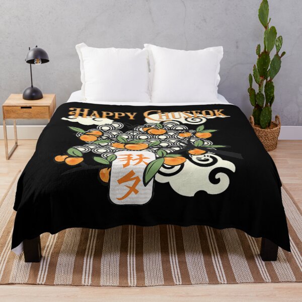 Item preview, Happy Chuseok With Persimmon Tree designed and sold by LoriSandra.