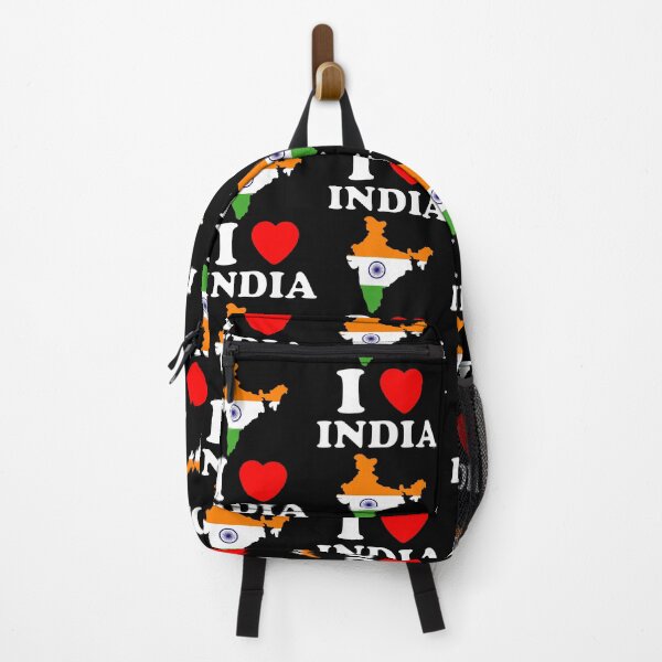 Item preview, I love india heart bharat map flag hindustan designed and sold by treasure-crafts.