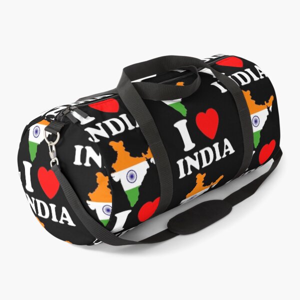 Item preview, I love india heart bharat map flag hindustan designed and sold by treasure-crafts.