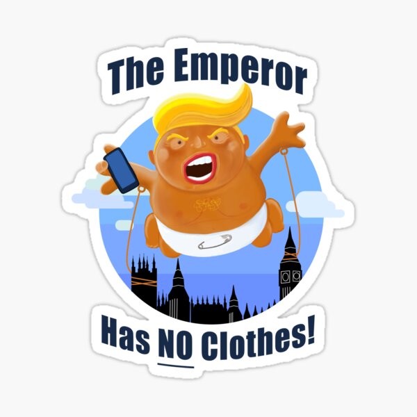 Funny Anti Donald Trump Political Baby Trump Vinyl Decal Sticker