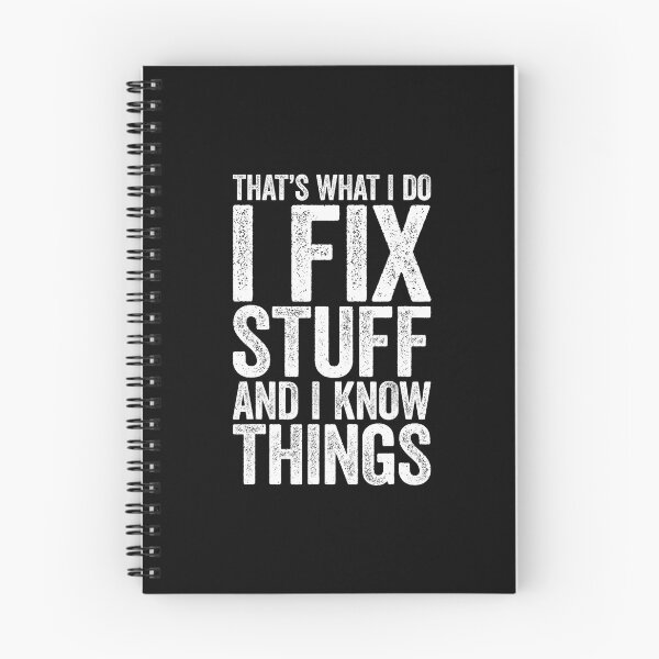 Item preview, I Fix Stuff and I Know Things 	 Mechanic 	 		 designed and sold by qpwjppdrijq87.