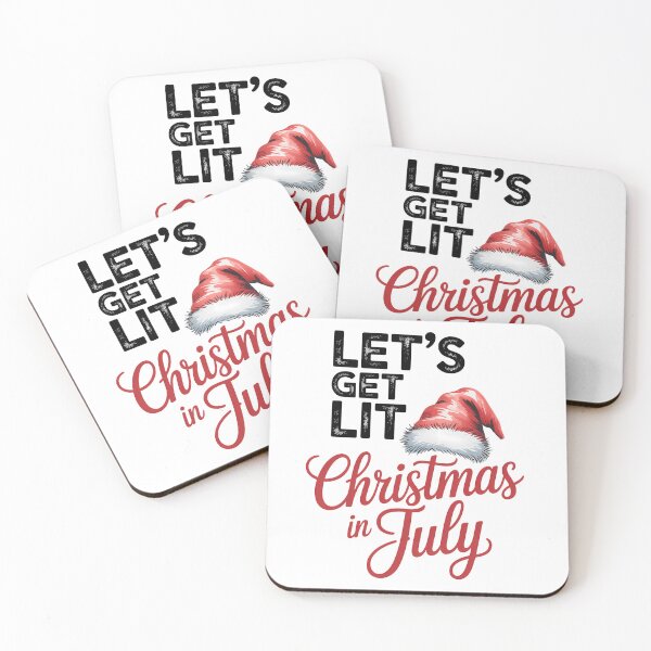 Item preview, Let's Get Lit Christmas In July Graphic designed and sold by PunkNation-Arts.