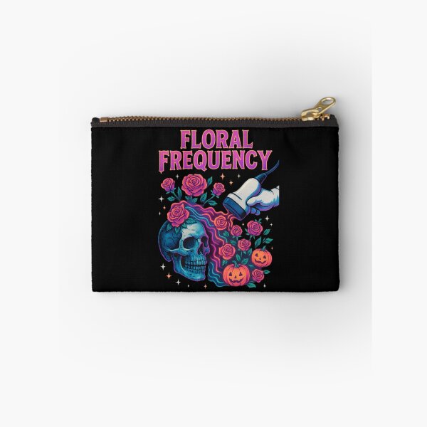 Item preview, Floral Frequency – Halloween Radiologist Sonographer Floral Anatomy Design designed and sold by ClinicalHubs.