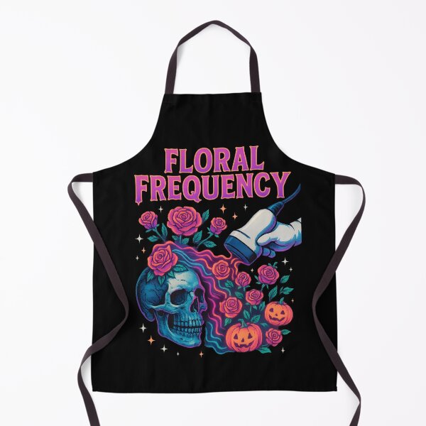 Item preview, Floral Frequency – Halloween Radiologist Sonographer Floral Anatomy Design designed and sold by ClinicalHubs.