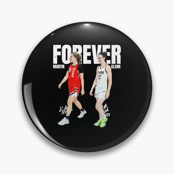 Item preview, Kate Martin & Caitlin Clark Forever Friend Basketball Cartoon  designed and sold by Kipoandtheage73.