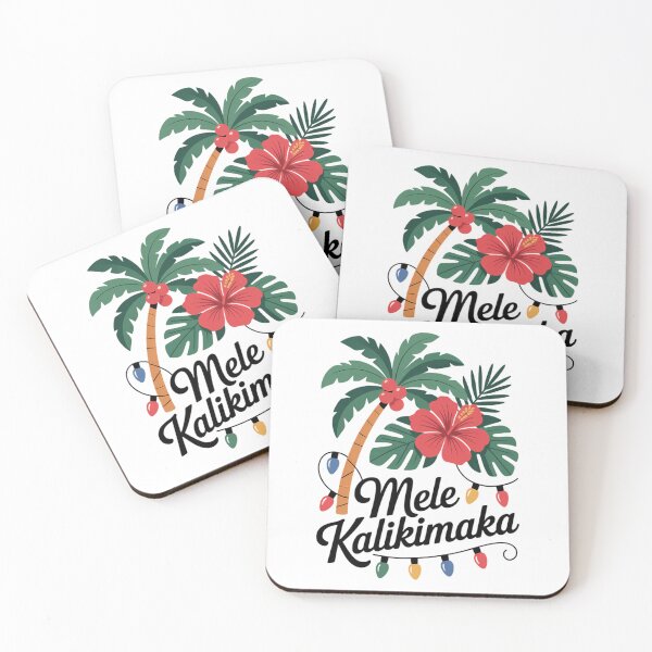 Item preview, Mele Kalikimaka Tropical Christmas Hawaiian Xmas designed and sold by PunkNation-Arts.