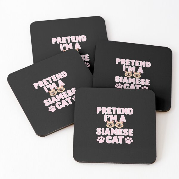 Item preview, Pretend I’m a Siamese Cat designed and sold by sandrahofer-art.