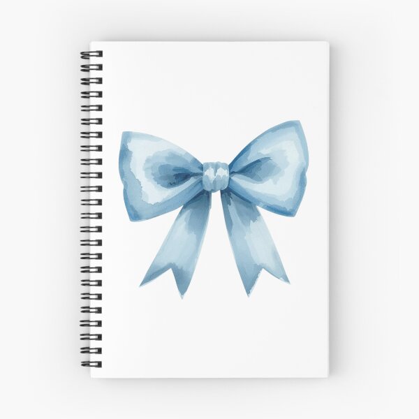 Item preview, Watercolor Blue Ribbon Bow Sticker – Cute Hand-Drawn Decorative Design designed and sold by CoconutCoastDesigns.