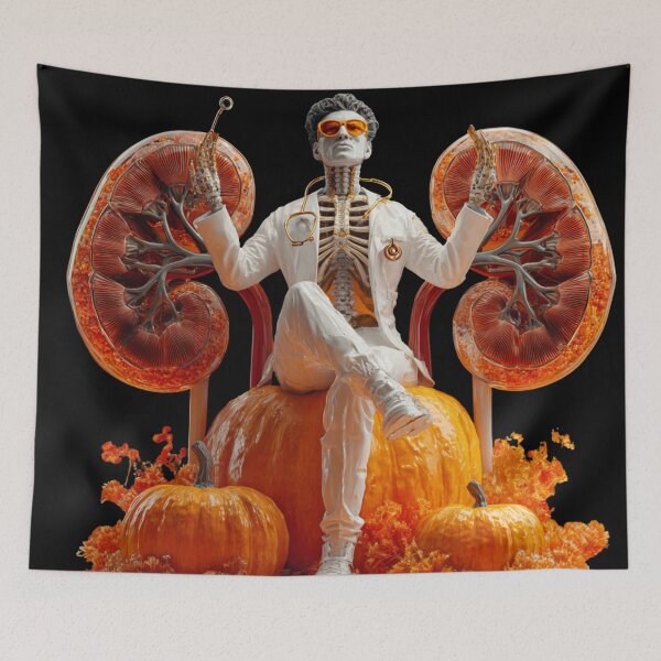 Item preview, Halloween Urologist Skeleton  designed and sold by CrunchyGoats.
