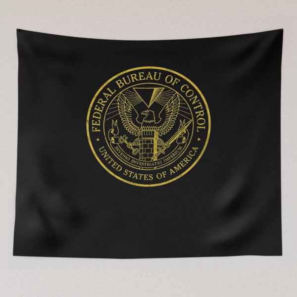 Item preview, Federal Bureau of Control  Control Game Distressed  designed and sold by LEMERTZIMMER.