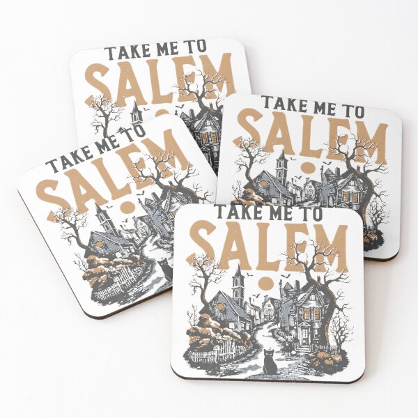 Item preview, Take Me to Salem Shirt – Vintage Witch Town Halloween Tee designed and sold by ThomasLeesa.