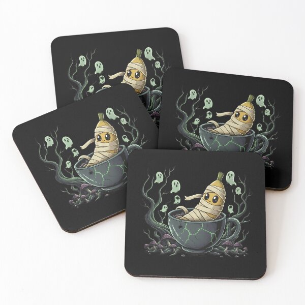 Item preview, Mummy Banana Cup | Cute Spooky Halloween Fruit Funny Design designed and sold by Sitred123.