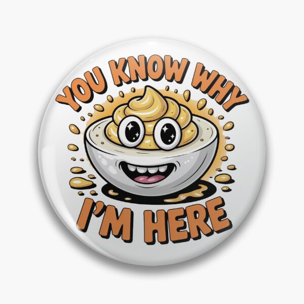 Item preview, You Know Why I’m Here - Deviled Egg Thanksgiving Humor designed and sold by RDRdesign.