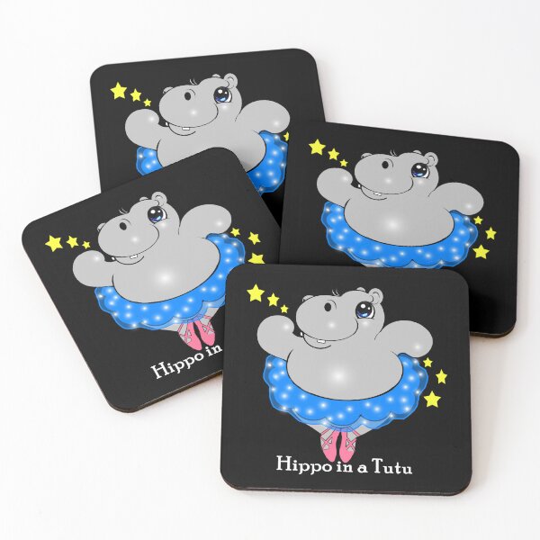 Aperçu de l'œuvre Hippopotame en tutu créée et vendue par Shirley cute art .