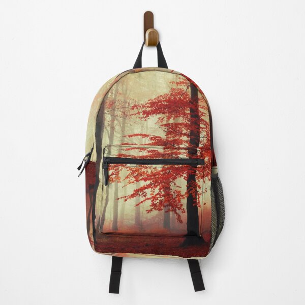 Item preview, Fall in Red - Beech Tree with Fall Foliage designed and sold by Dyrk Wyst Redbubble Shop.