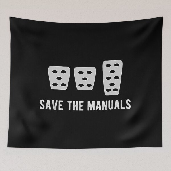 Item preview, Save The Manuals Stick Shift Car Lover 		 designed and sold by ghiorxeen40.